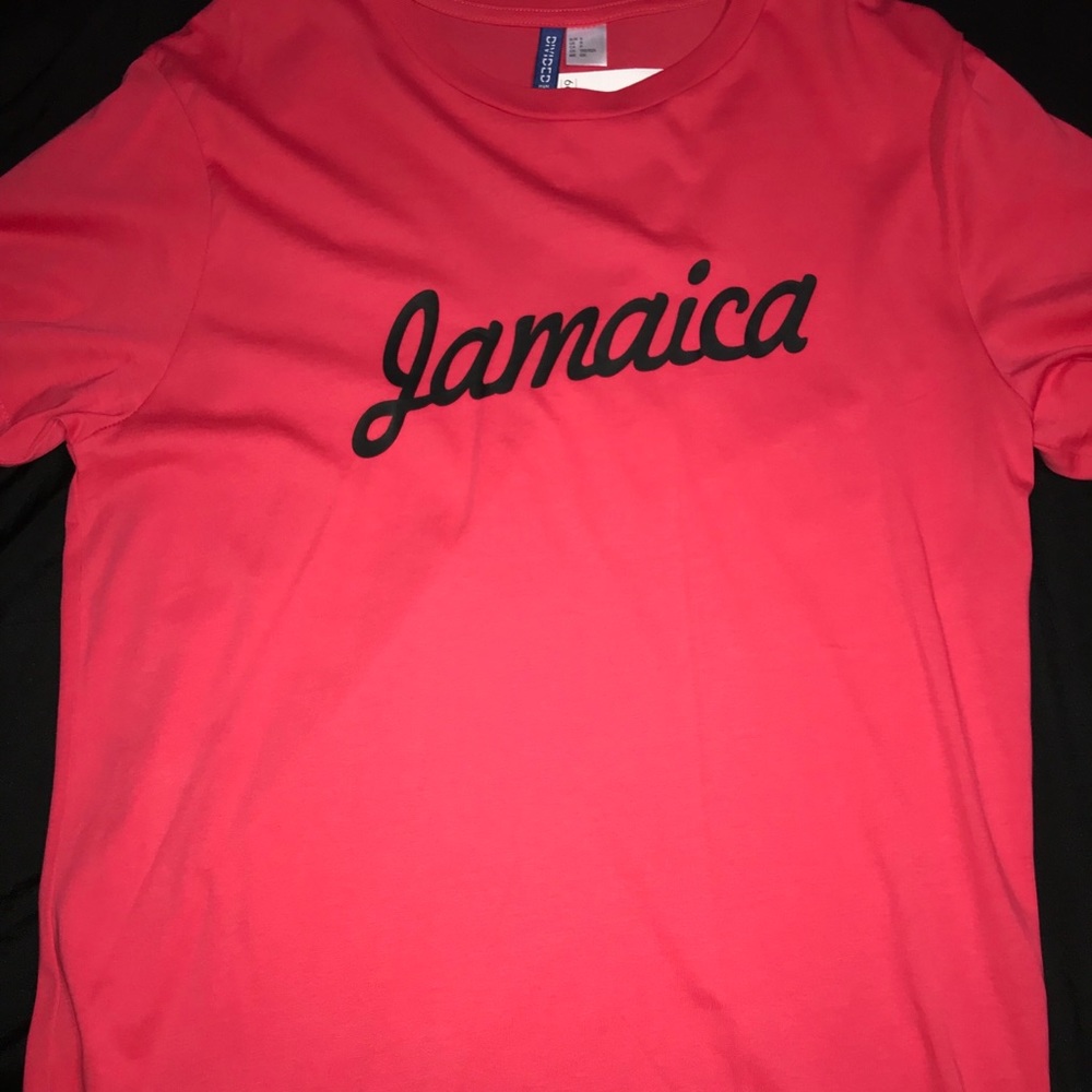 Red Jamaica Divided Shirt